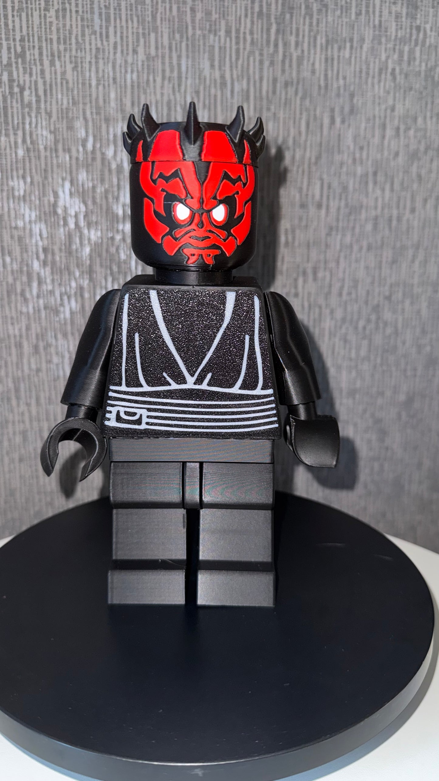 Darth Maul Brick Man Standing 20cm Tall Others to choose from in shop Giant Brick Man