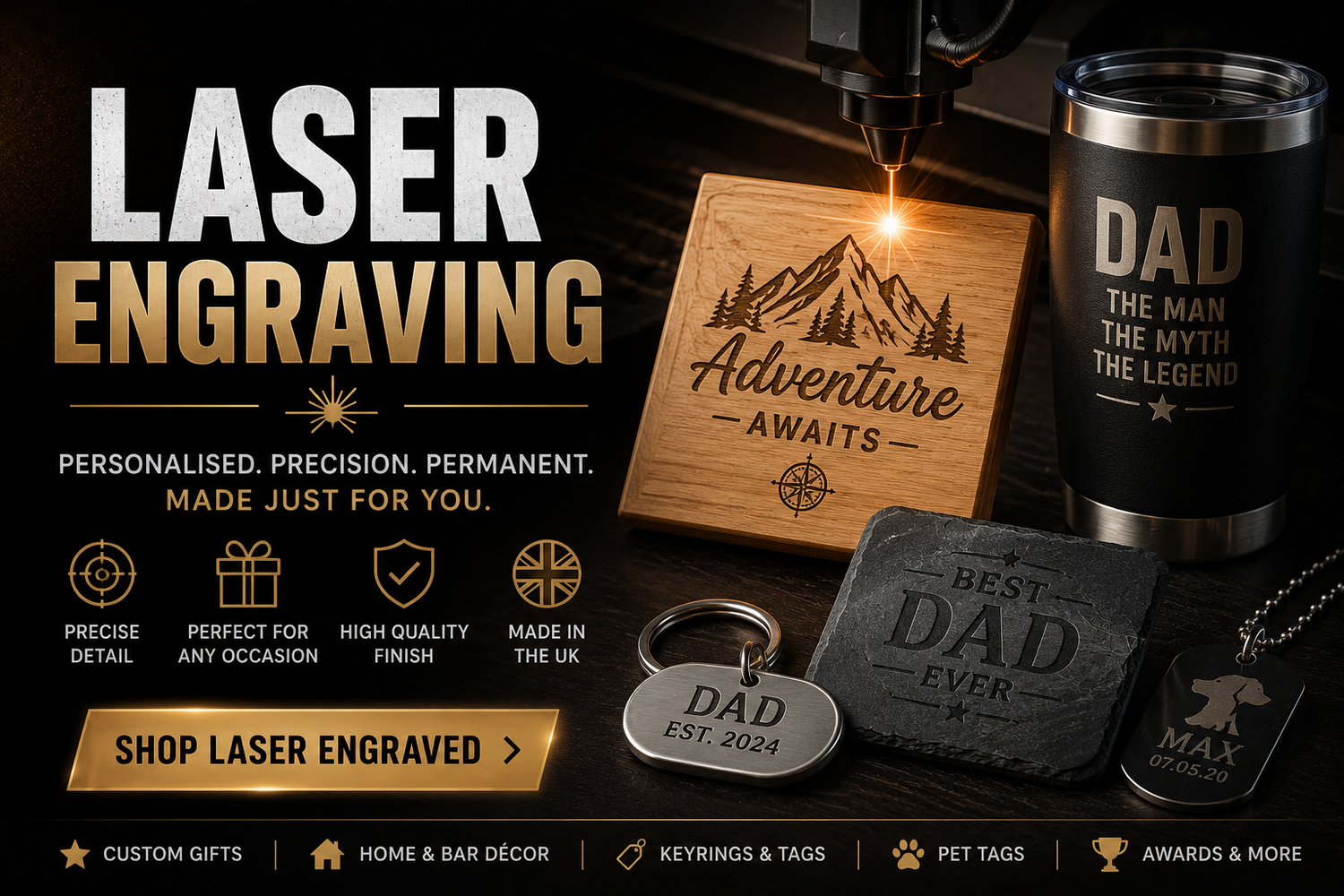 Engraving ideas and gifts