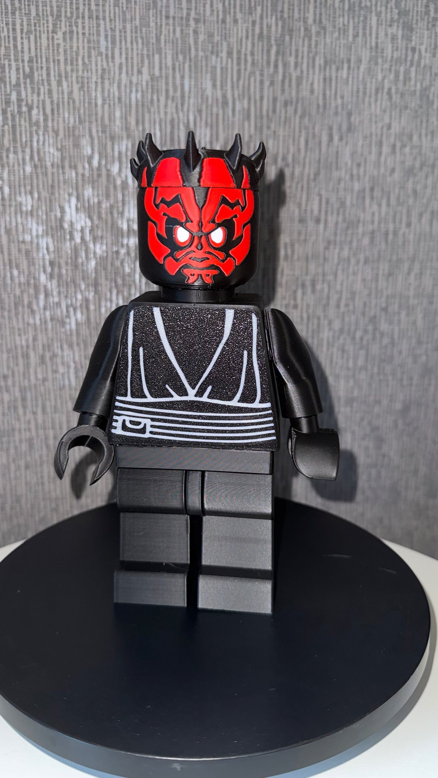 Darth Maul Brick Man Standing 20cm Tall Others to choose from in shop Giant Brick Man