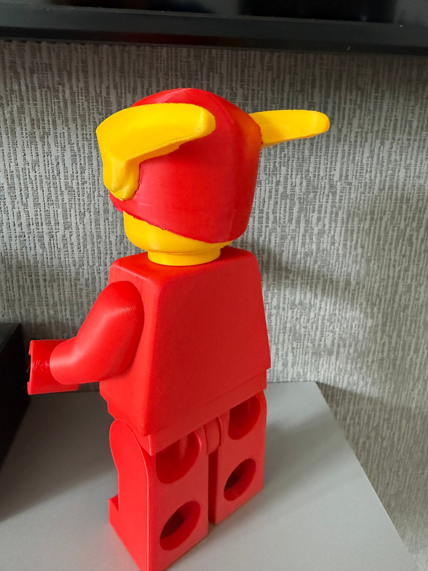 The Flash Brick Man Standing 20cm Tall Others to choose from in shop Giant Lego Man