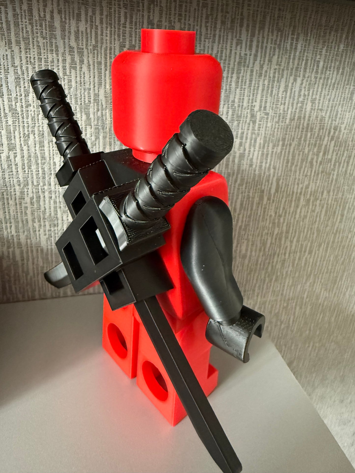Deadpool Brick Man Standing 20cm Tall Others to choose from in shop Giant Brick Man l