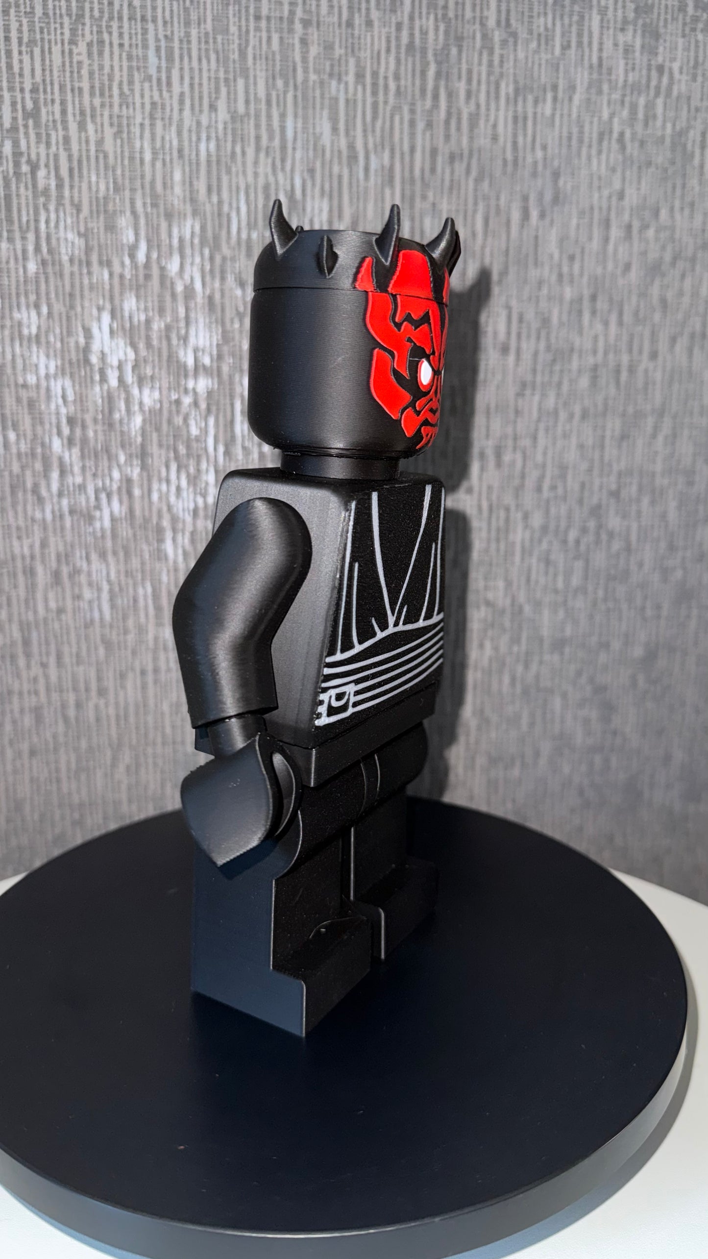 Darth Maul Brick Man Standing 20cm Tall Others to choose from in shop Giant Brick Man
