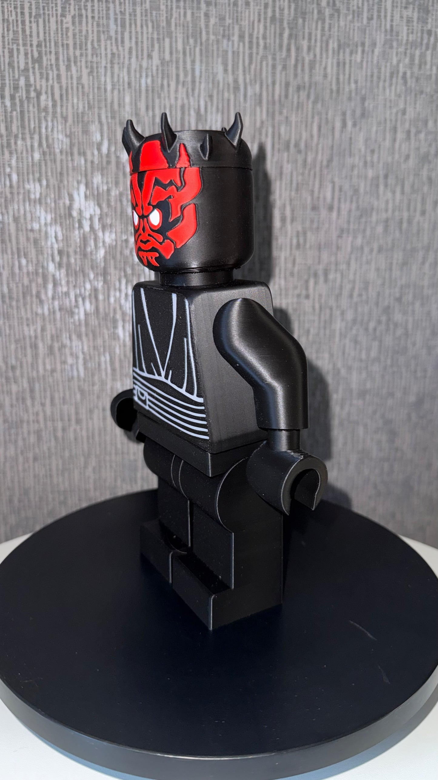 Darth Maul Brick Man Standing 20cm Tall Others to choose from in shop Giant Brick Man