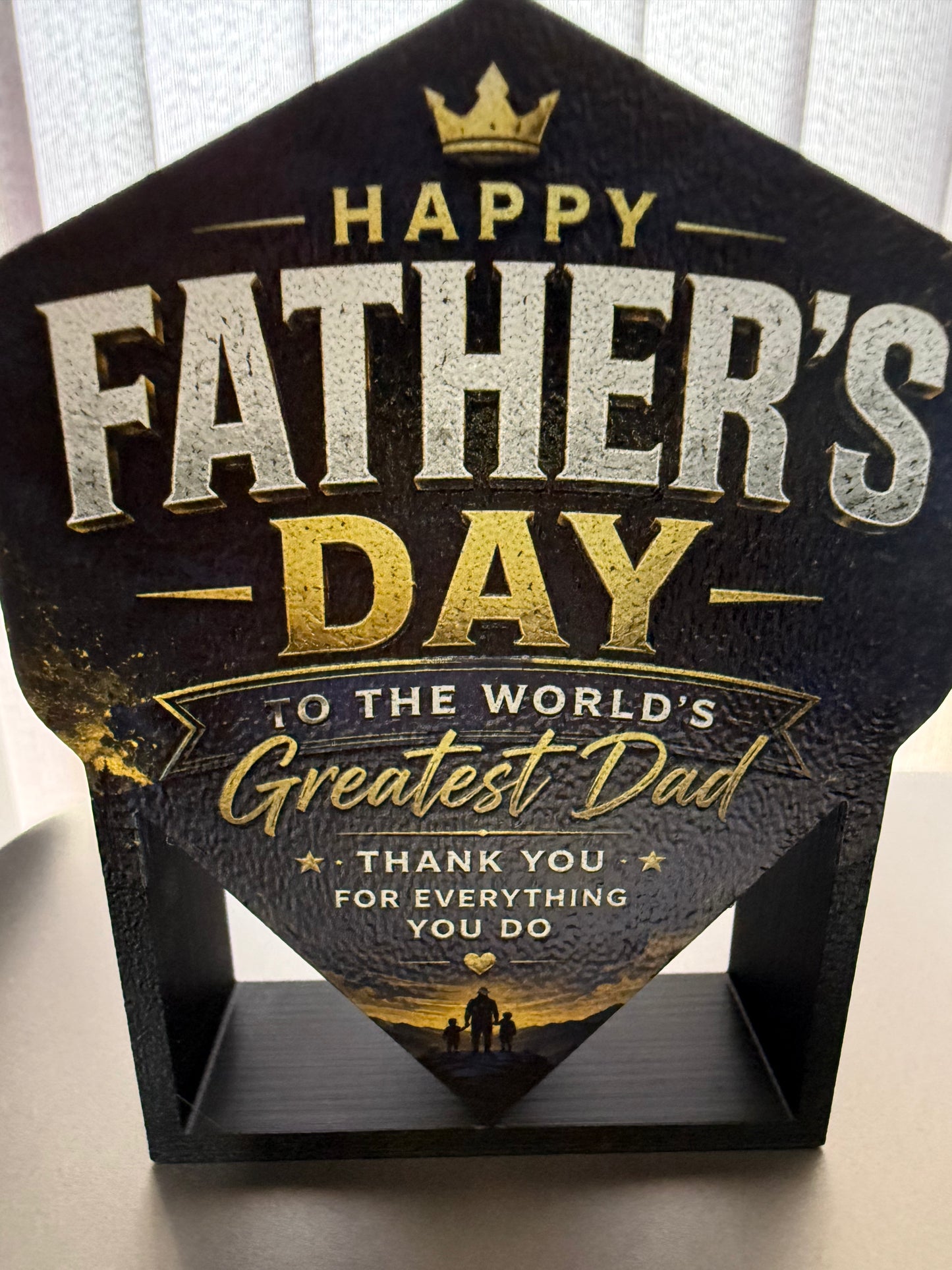Perfect Father’s Day gift for toy darts mad dad.