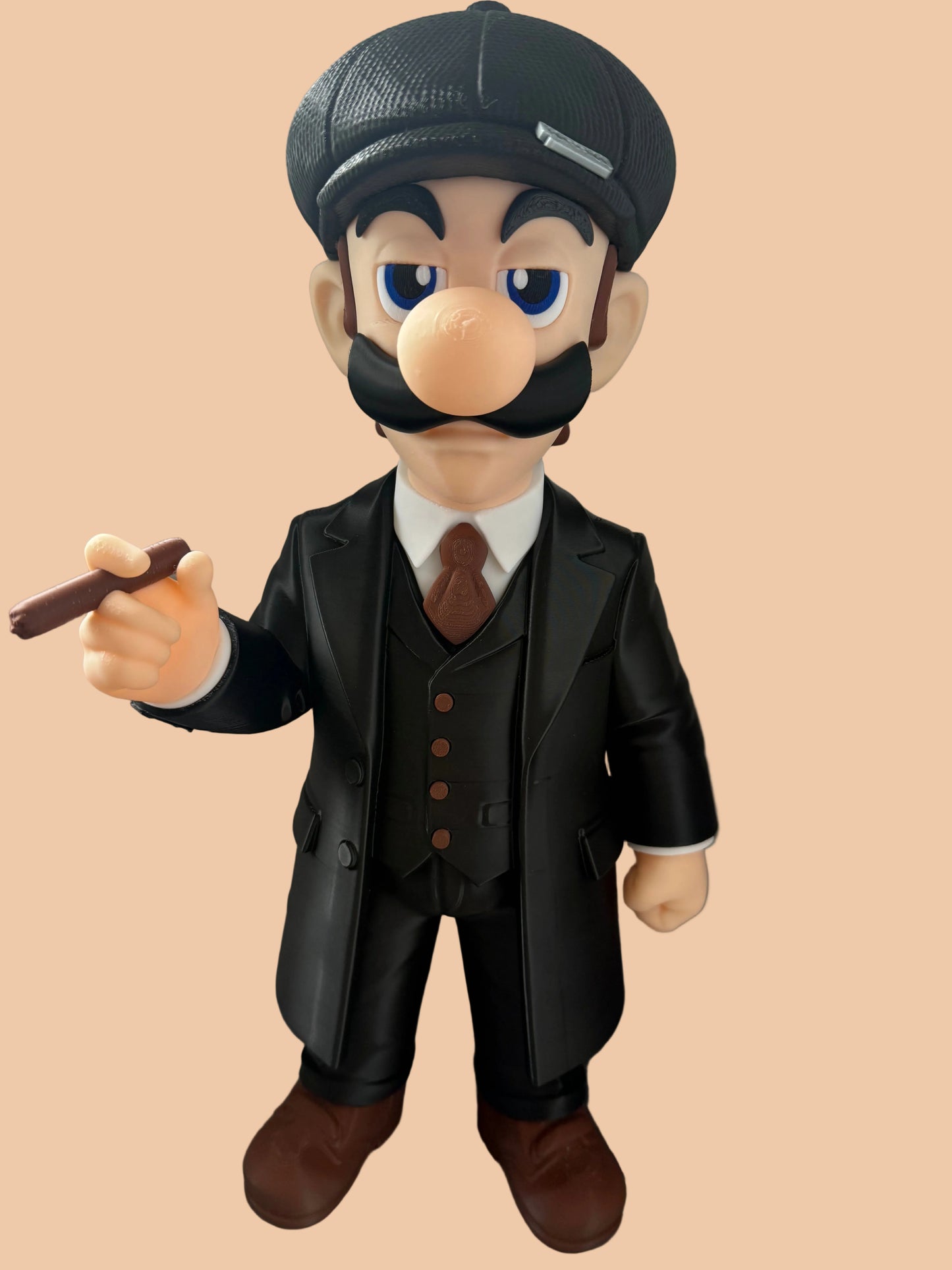 MARIO AND LUIGI SHELBY Statue Cross Over
