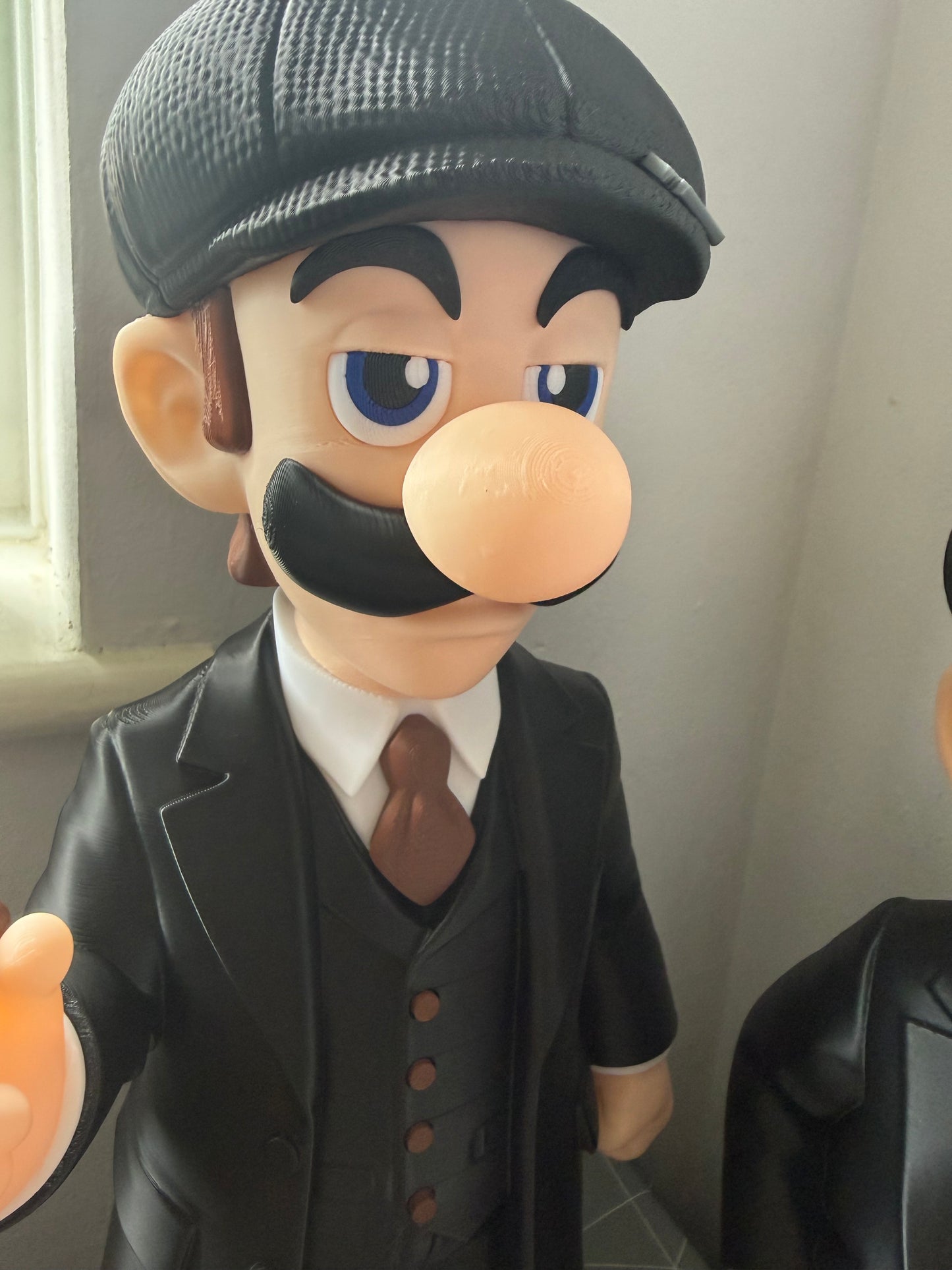 MARIO AND LUIGI SHELBY Statue Cross Over