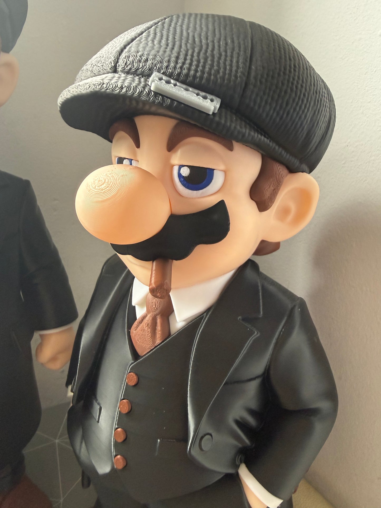 MARIO AND LUIGI SHELBY Statue Cross Over