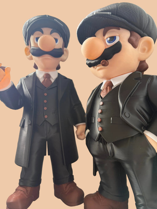 MARIO AND LUIGI SHELBY Statue Cross Over