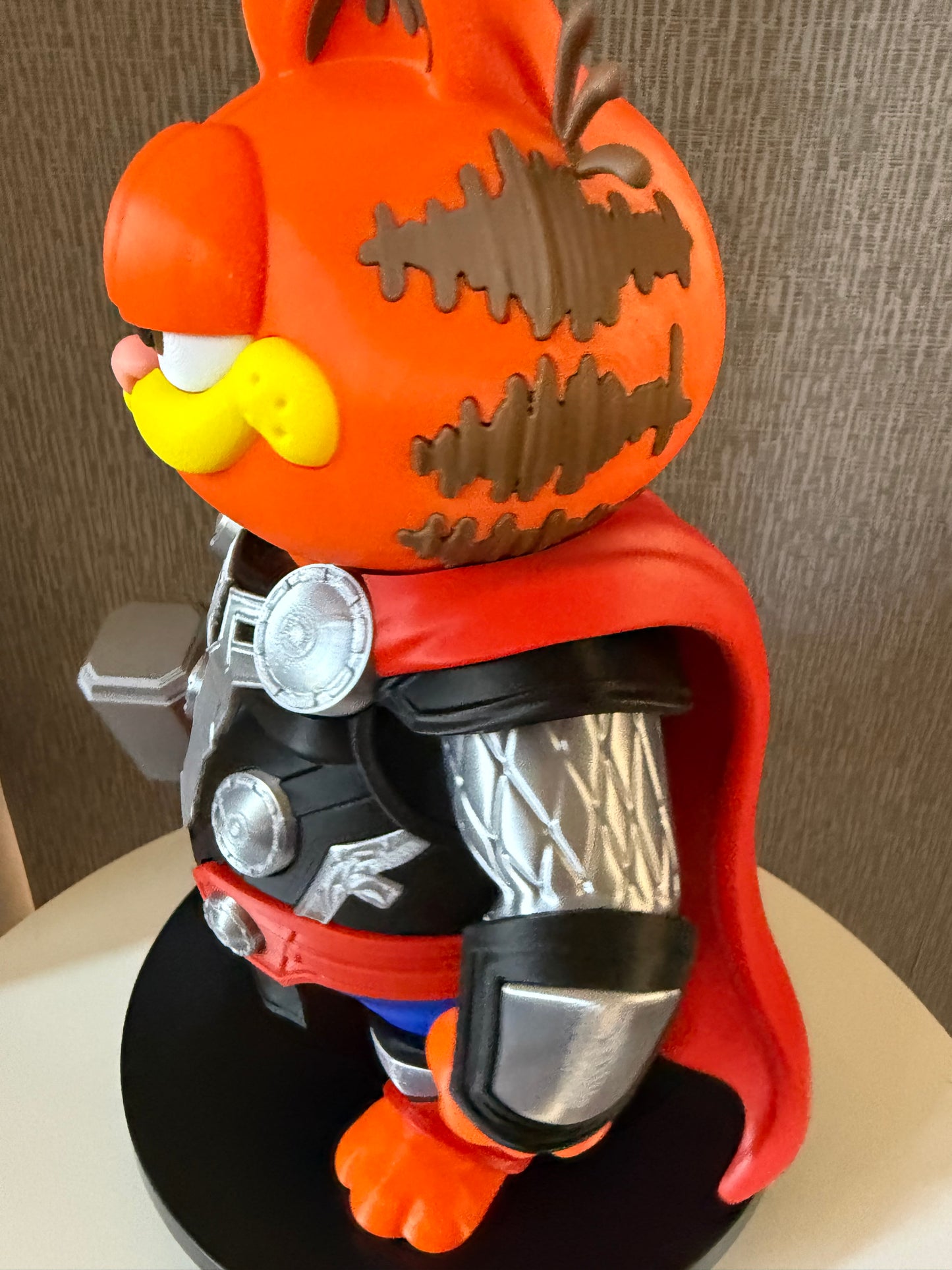 Custom Thor Garfield Figure | Large 3D Printed Collectible Fan Art Statue Gift