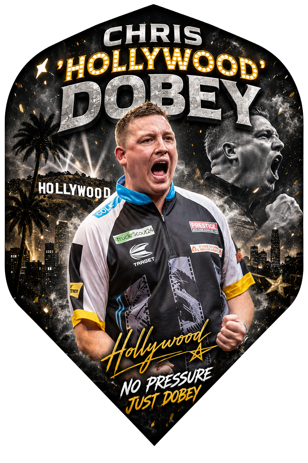Custom Dart Display Holder: Player-Inspired Designs Any Design Possible Holds 3 Darts
