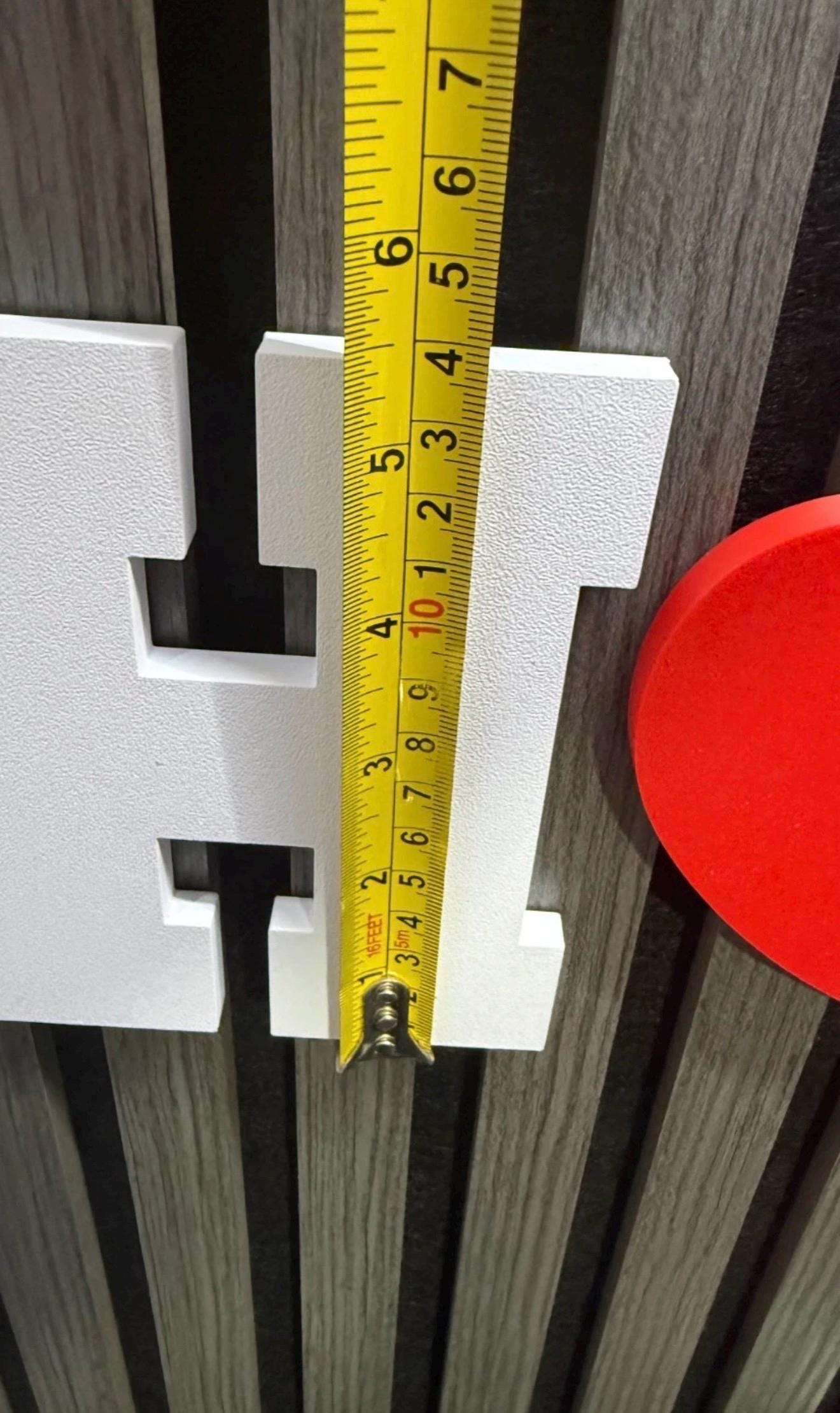 Home Sign for Acoustic Wood Panel - Push And Twist - White or Custom Colours
