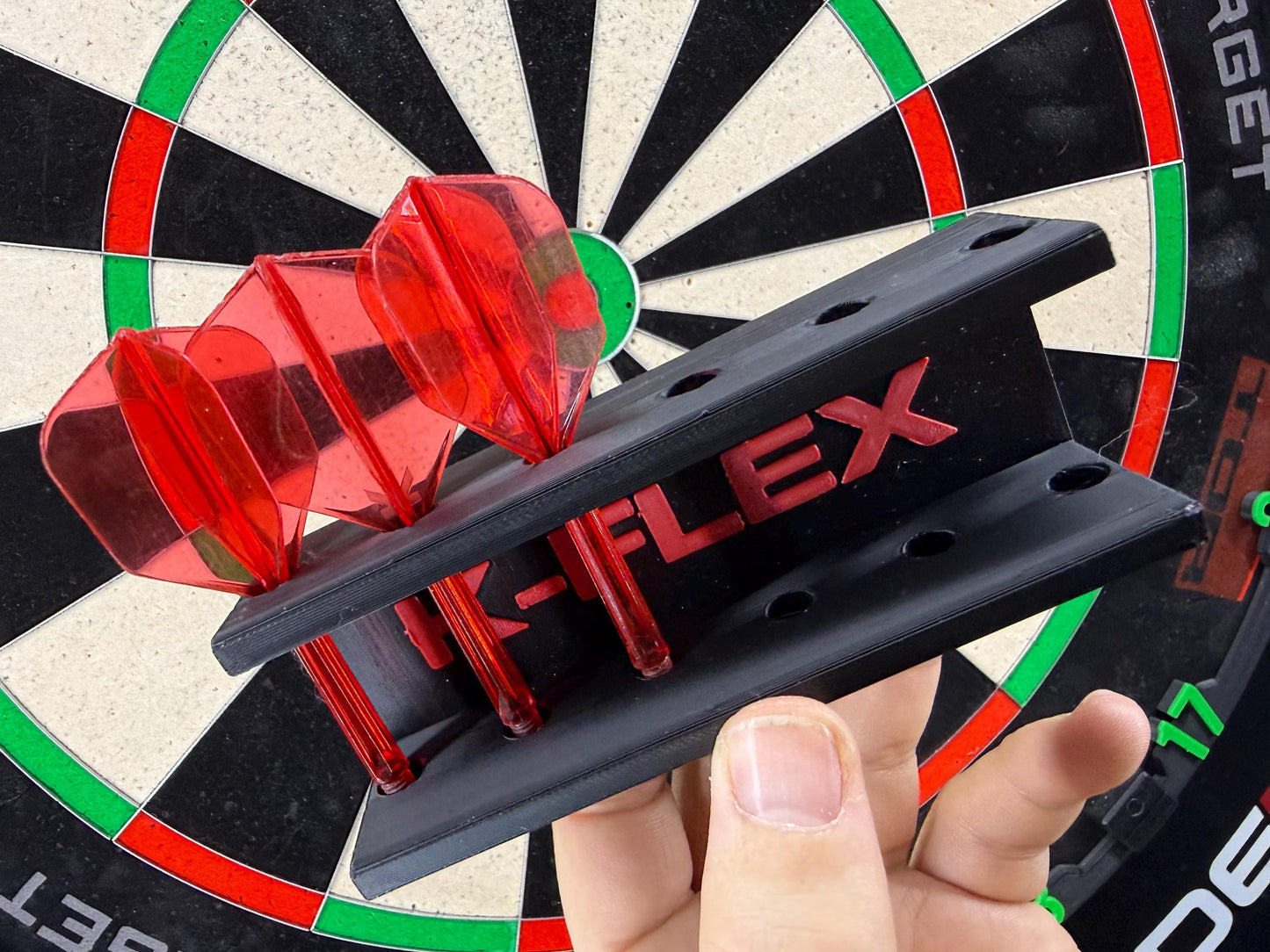 3D Printed K-Flex Dart Flight Holder Stand, Organizer for Dart Setup