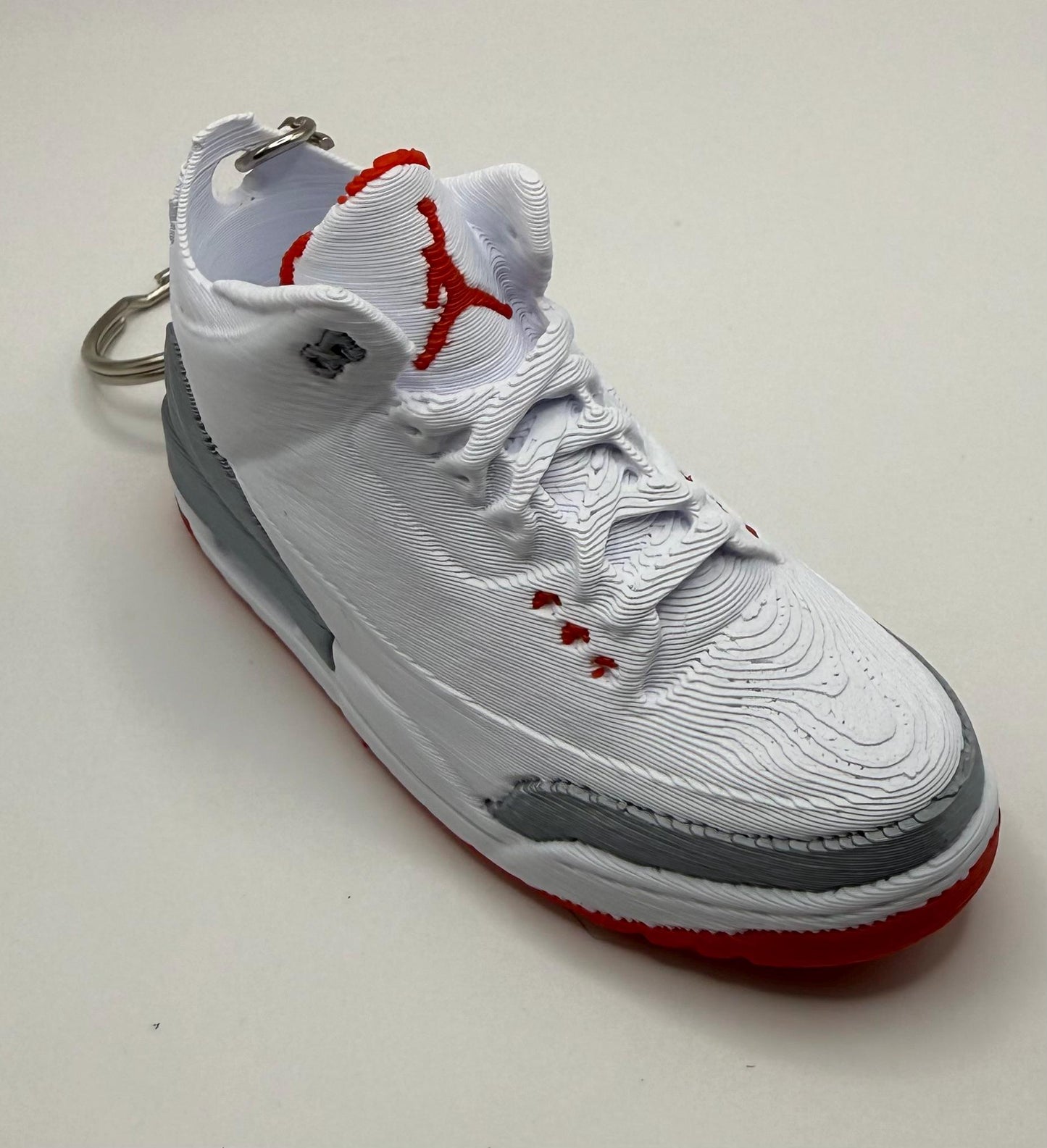Mini Sneaker Keychain 7cm 3D Printed Trainer Shoe Keyring Bag Charm