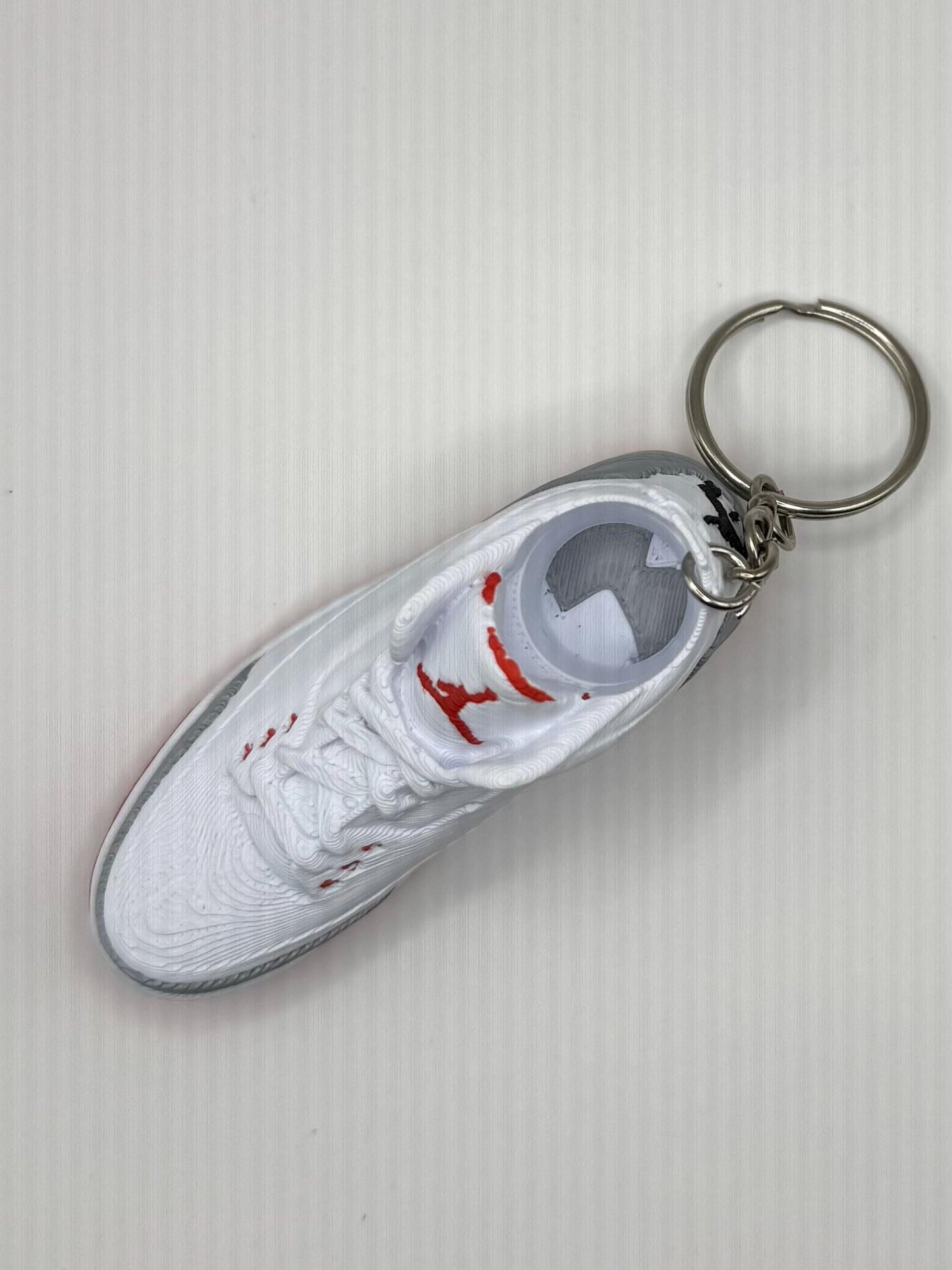 Mini Sneaker Keychain 7cm 3D Printed Trainer Shoe Keyring Bag Charm