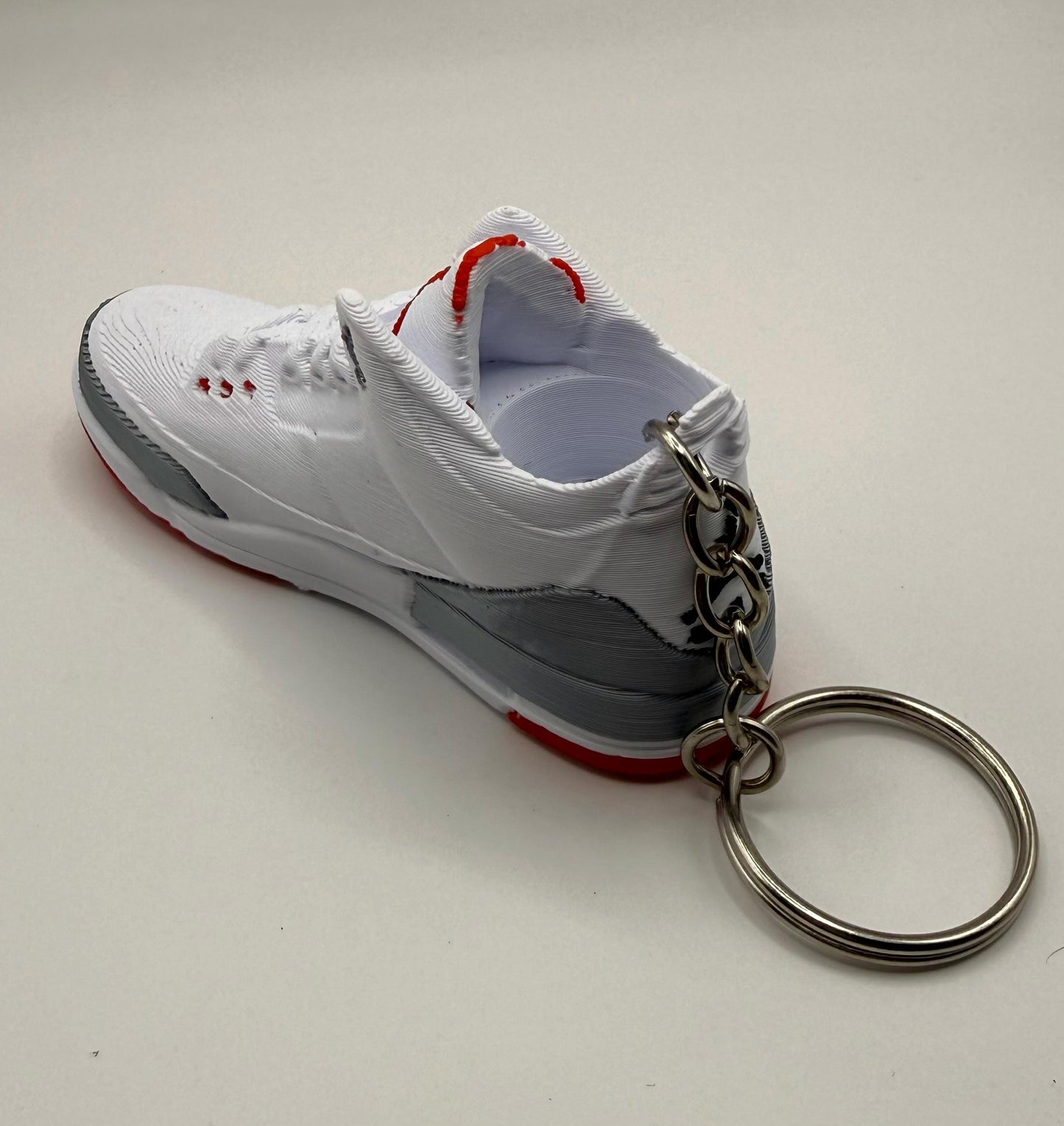 Mini Sneaker Keychain 7cm 3D Printed Trainer Shoe Keyring Bag Charm