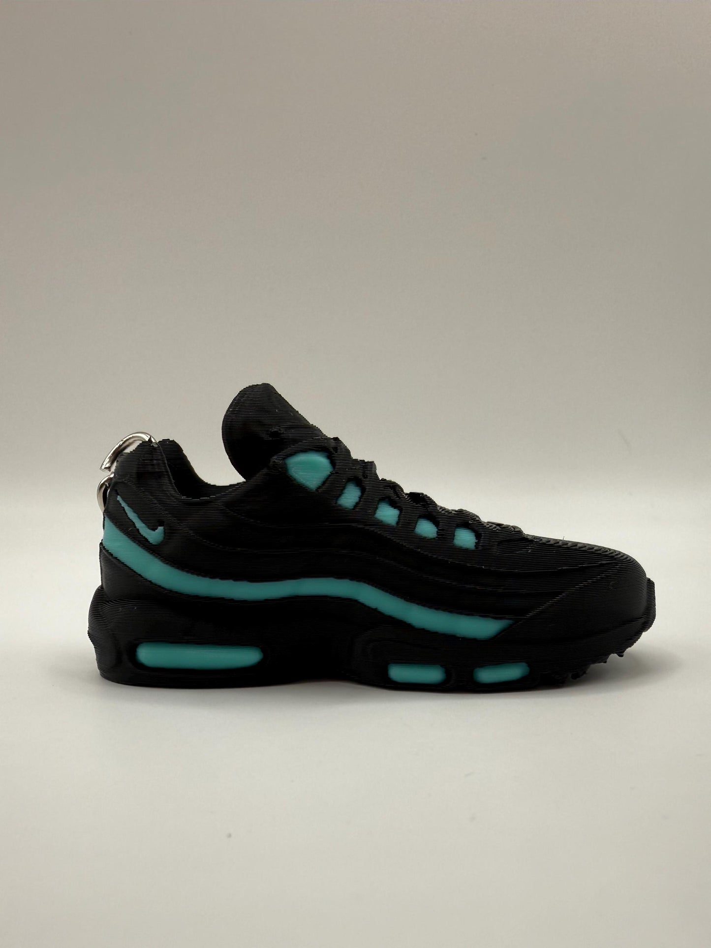 Mini Nike Air 95's Keychain 7cm 3D Printed Trainer Shoe Keyring Bag Charm