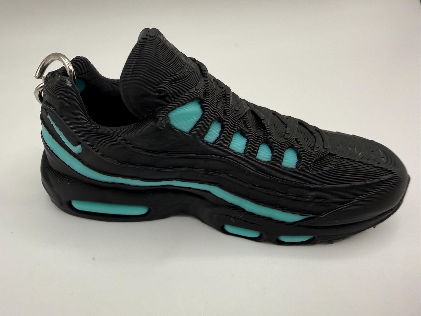 Mini Nike Air 95's Keychain 7cm 3D Printed Trainer Shoe Keyring Bag Charm