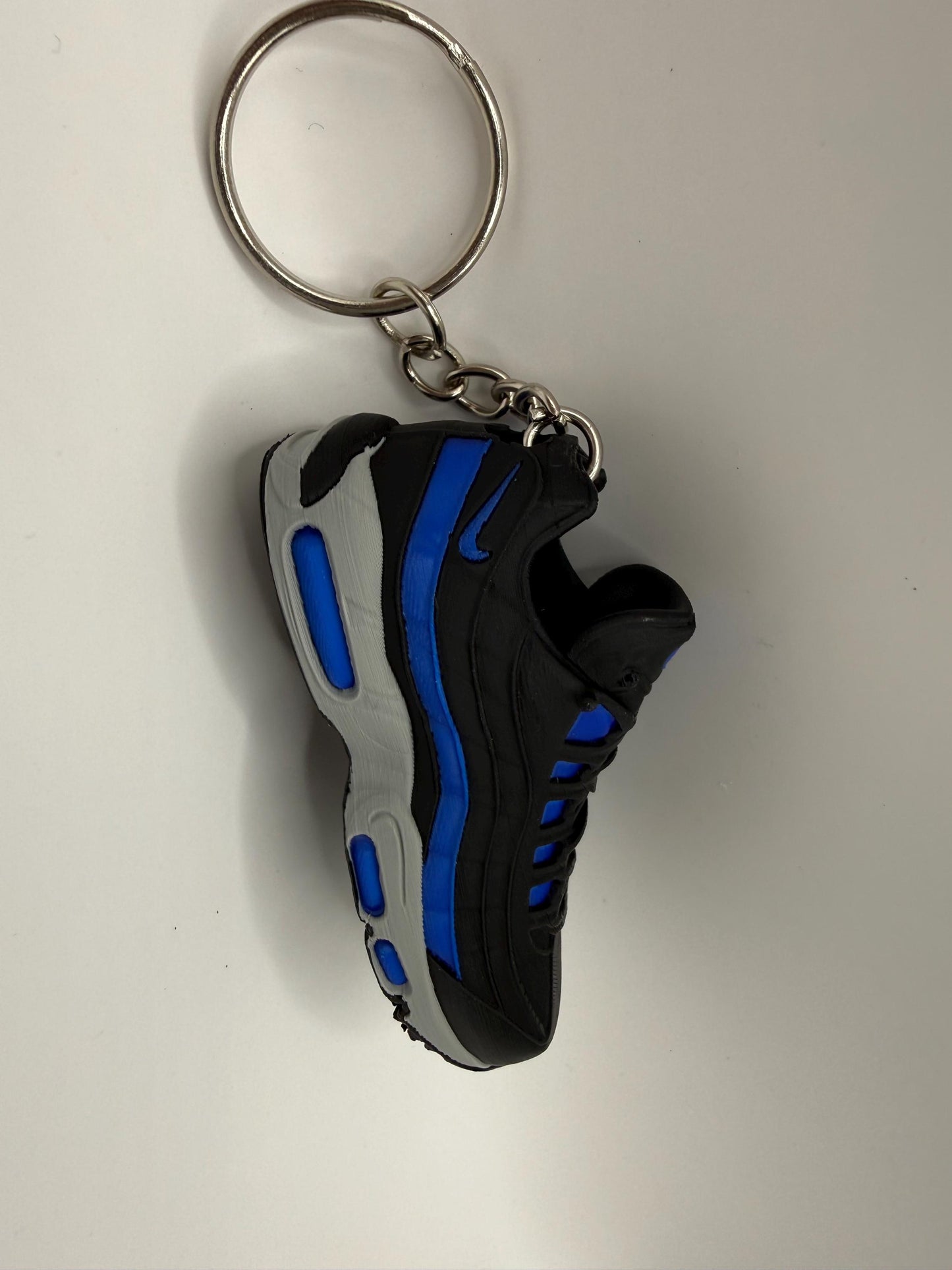 Mini Sneaker Keychain: 3D Printed Nike Air 95 Style Shoe Bag Charm