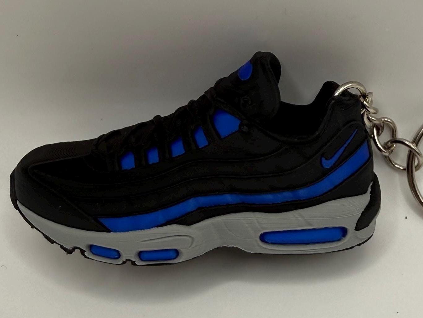 Mini Sneaker Keychain: 3D Printed Nike Air 95 Style Shoe Bag Charm