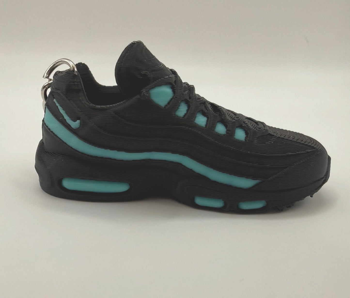 Mini Nike Air 95's Keychain 7cm 3D Printed Trainer Shoe Keyring Bag Charm