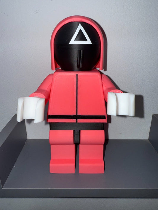 Large Squid Games Brick Man Standing 20cm Tall Others to choose from in shop