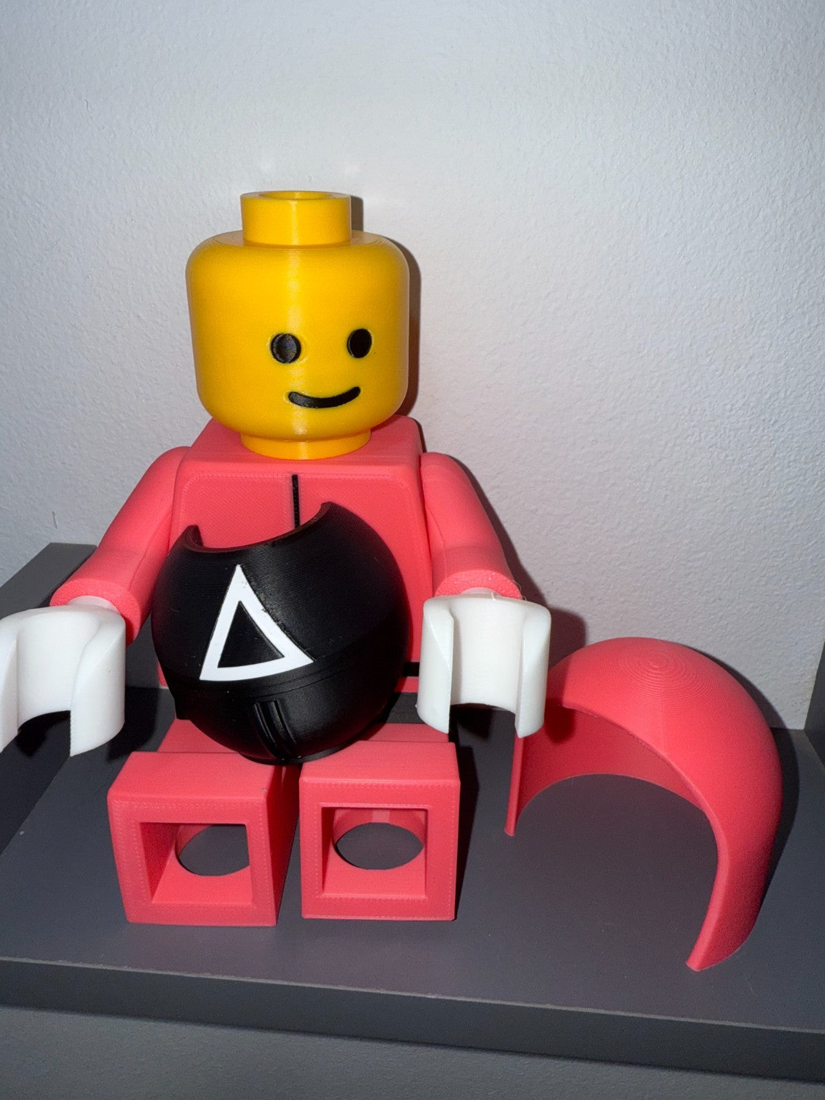 Large Squid Games Brick Man Standing 20cm Tall Others to choose from in shop